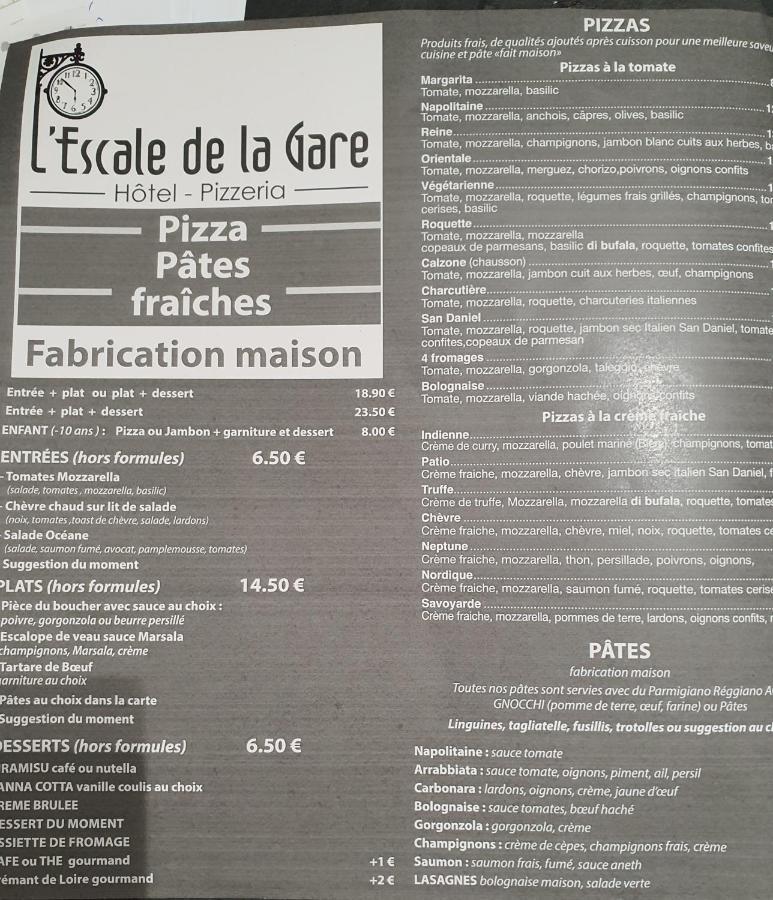מלון סומור L'Escale De La Gare מראה חיצוני תמונה